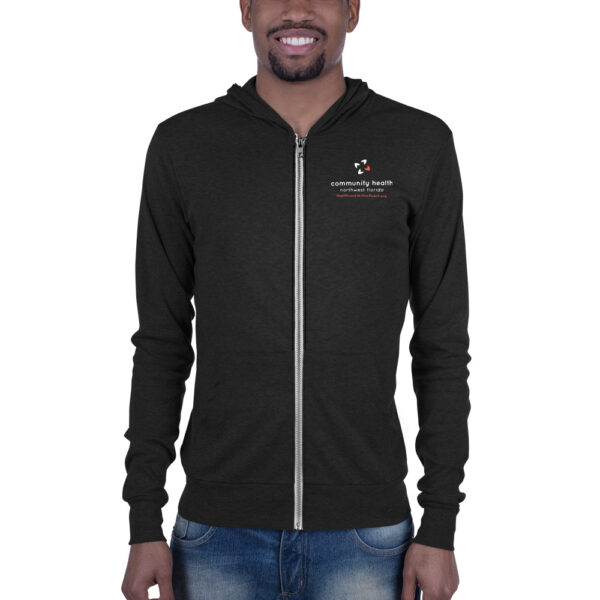 unisex lightweight zip hoodie charcoal black triblend 5fd26cc071412 600x600 - Unisex zip hoodie