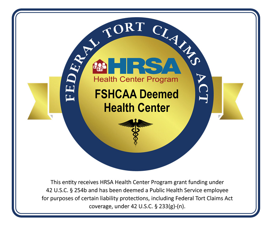 FTCA Badge web version - Federally Qualified Health Center