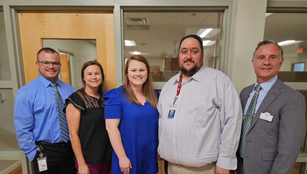 Dr. Ryan Pinto with others from Community Health Northwest Florida.