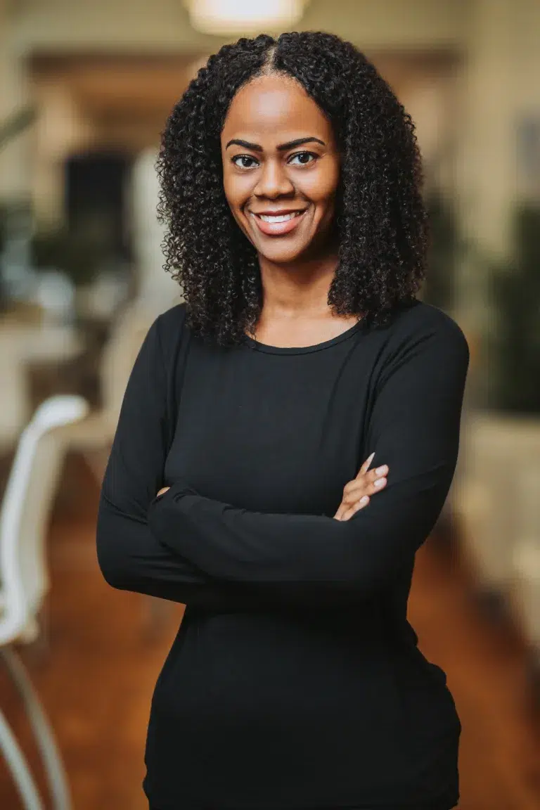 A professionally shot portrait of Athena Durant, CFO for Community Health Northwest Florida.