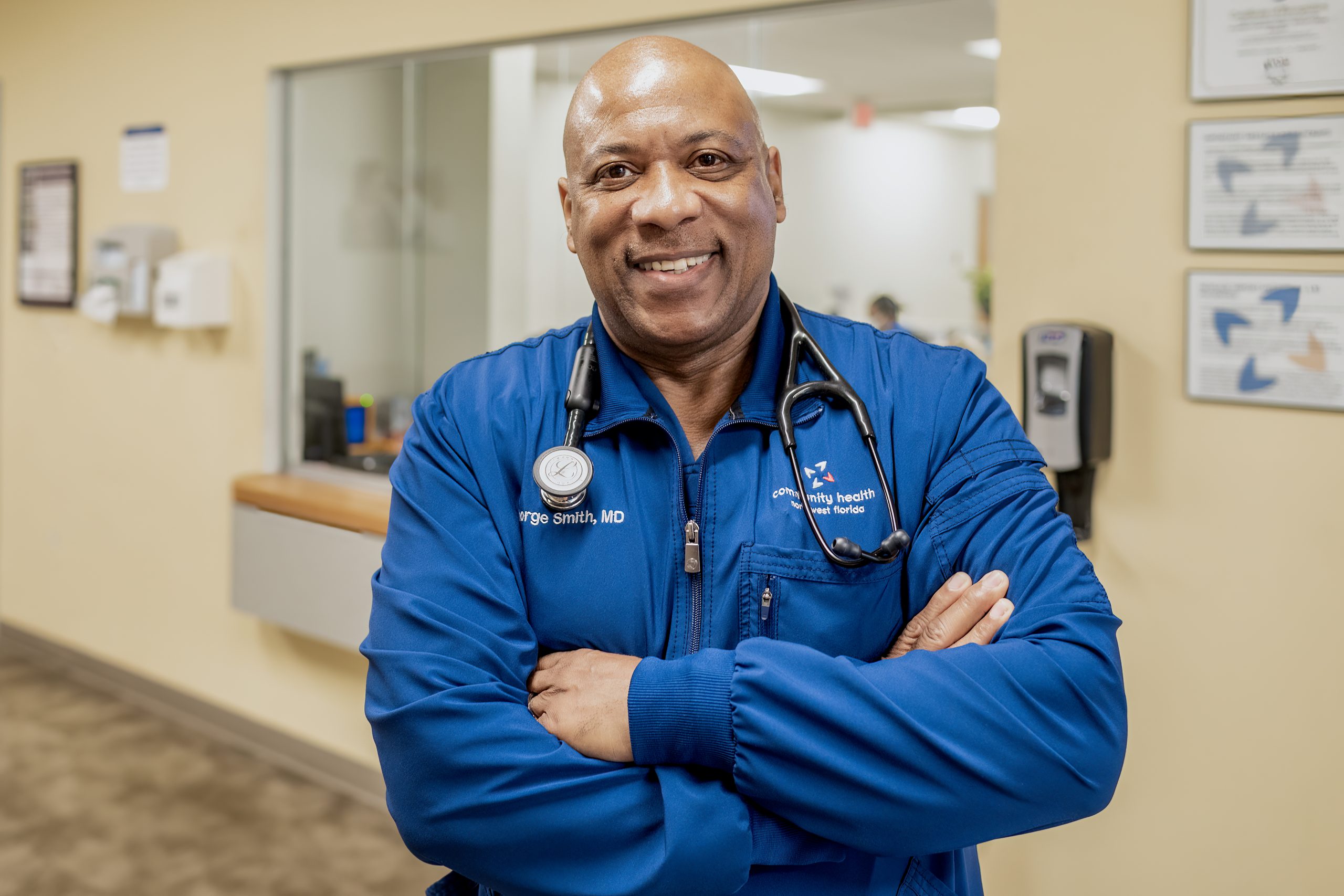 Dr. George Smith, who is retiring from Community Health Northwest Florida after more than 30 years.