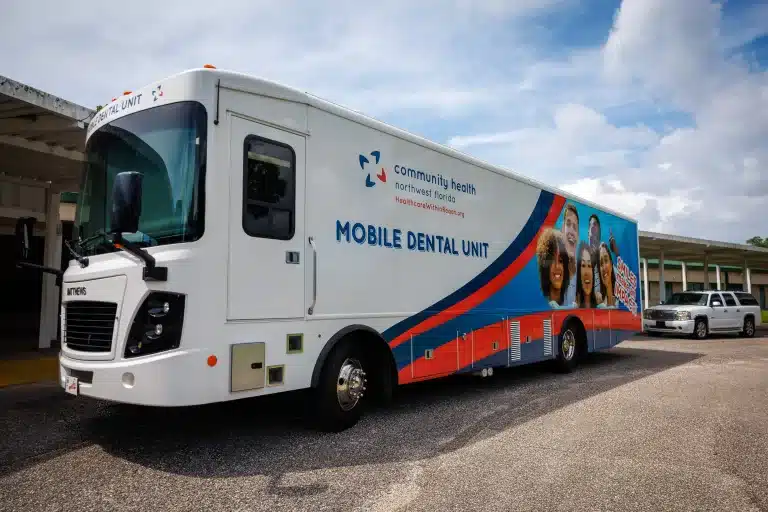 The Community Health Northwest Florida mobile dental unit.