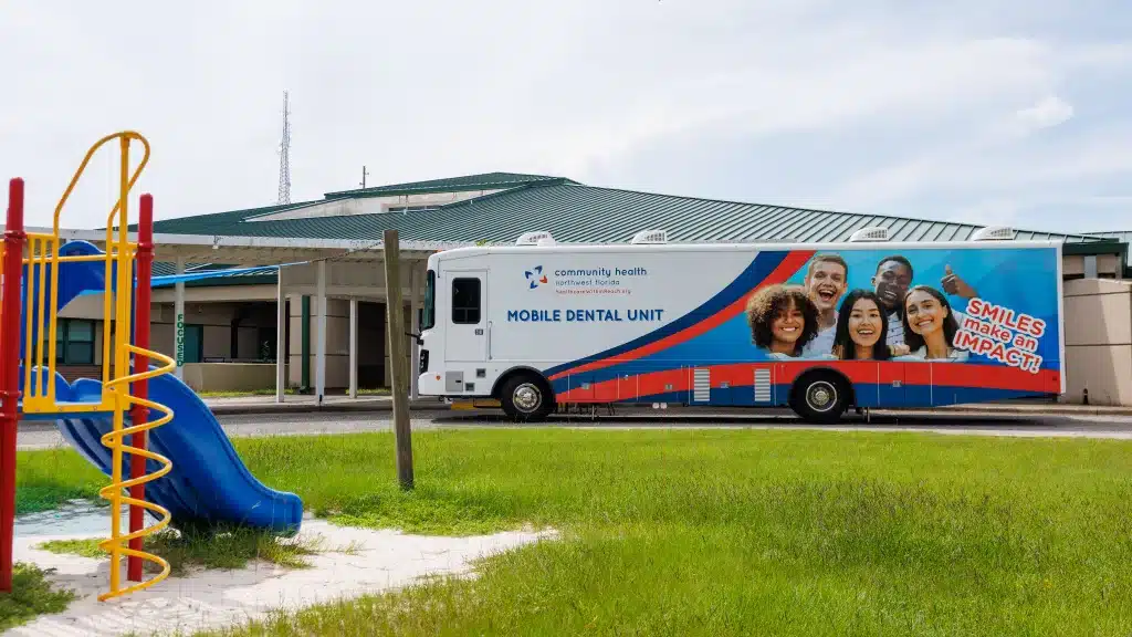 The Community Health Northwest Florida mobile dental unit.