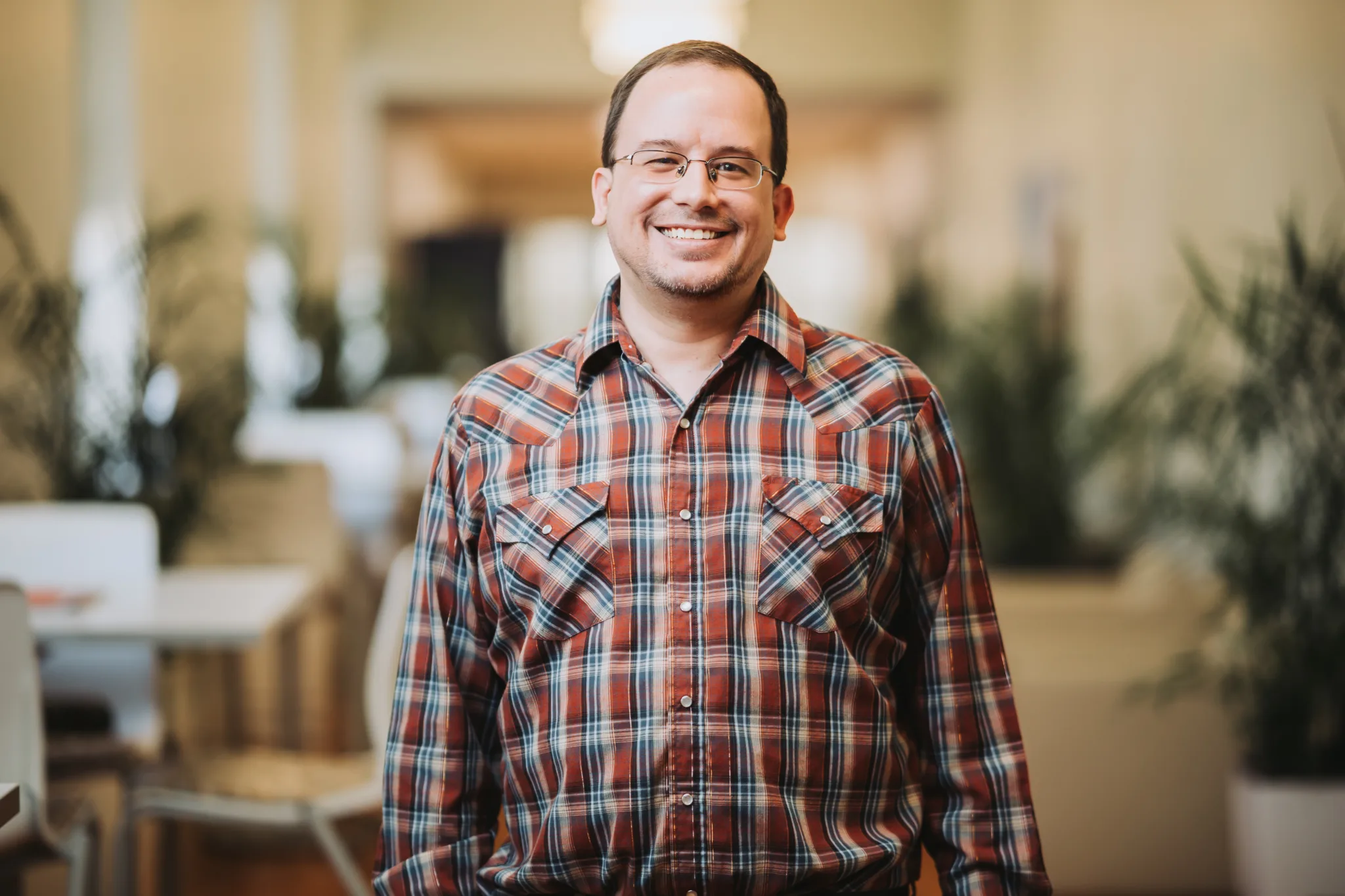 A professionally shot portrait of Richard Schmoll, Director of Finance at Community Health Northwest Florida.