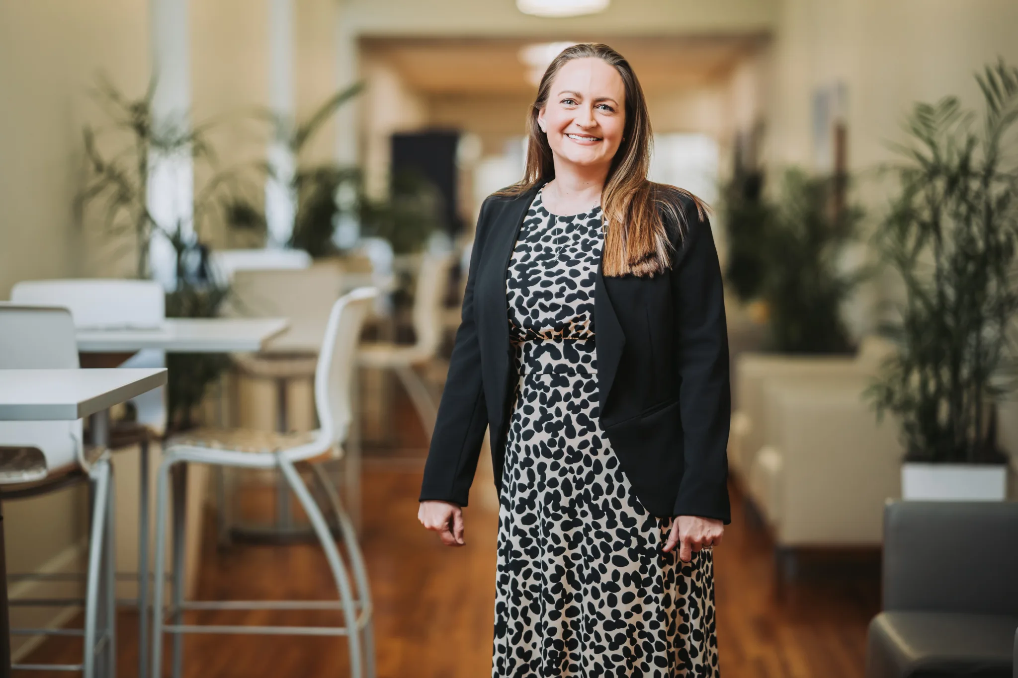 A professionally shot portrait of Sarah Gatewood of the Community Health Northwest Florida Foundation board.