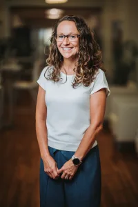 A professionally shot portrait of Dr. Sunni Martin, optometrist with Community Health Northwest Florida.